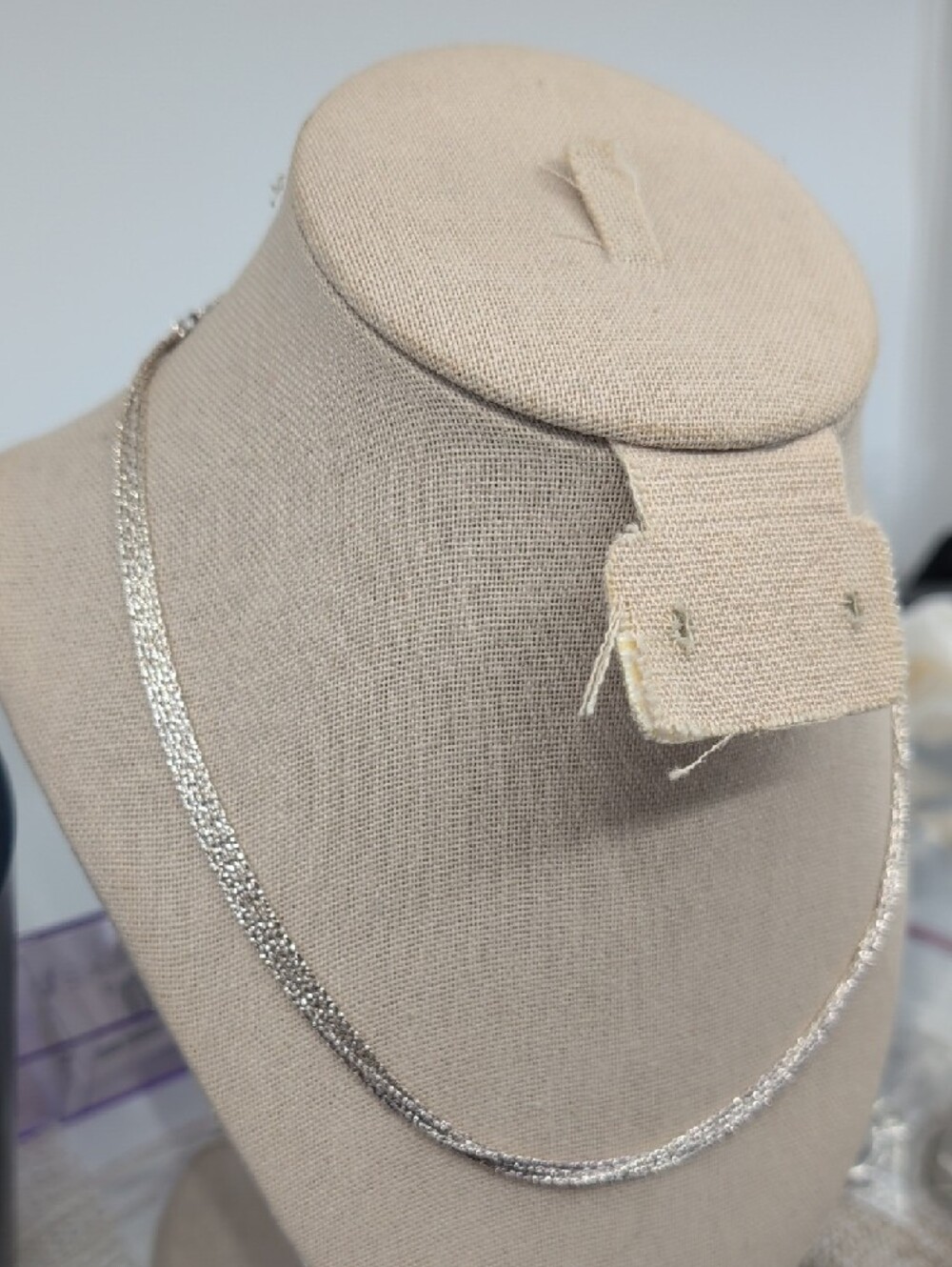Vintage Milor Italy 925 Sterling Silver 5-Strand Necklace 15-17" Adjustable - Picture 2 of 16